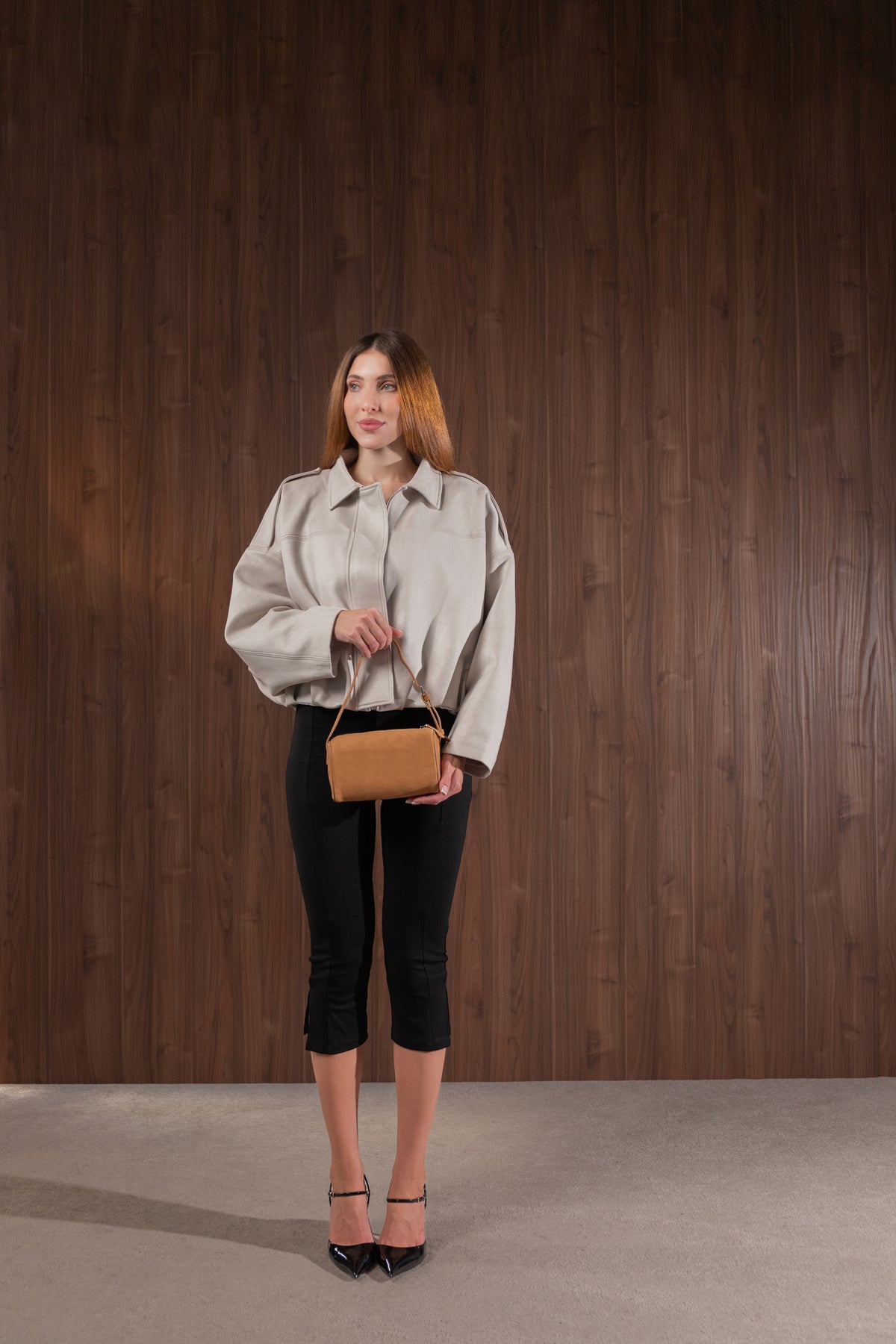 Luna Suede Bag
