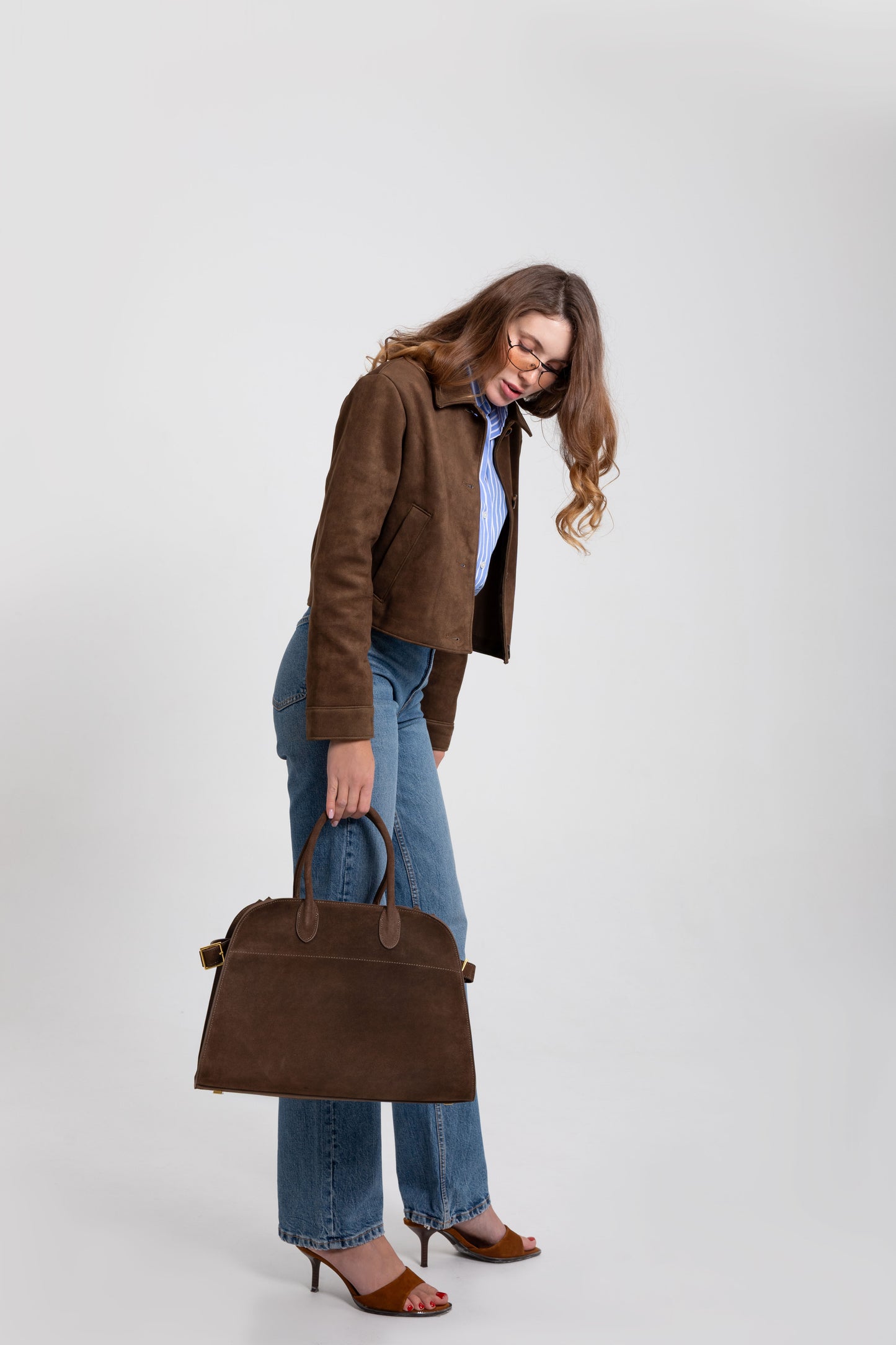 Holdall Bag Suede