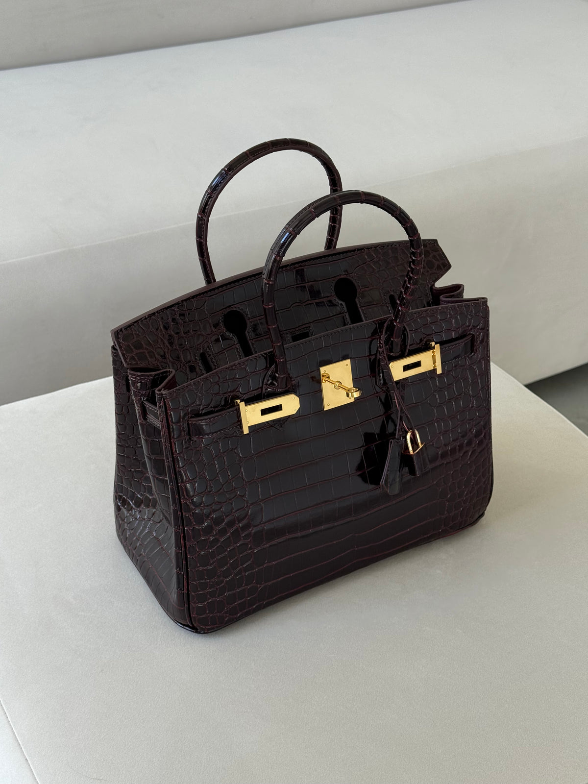 Jade Croco Bag