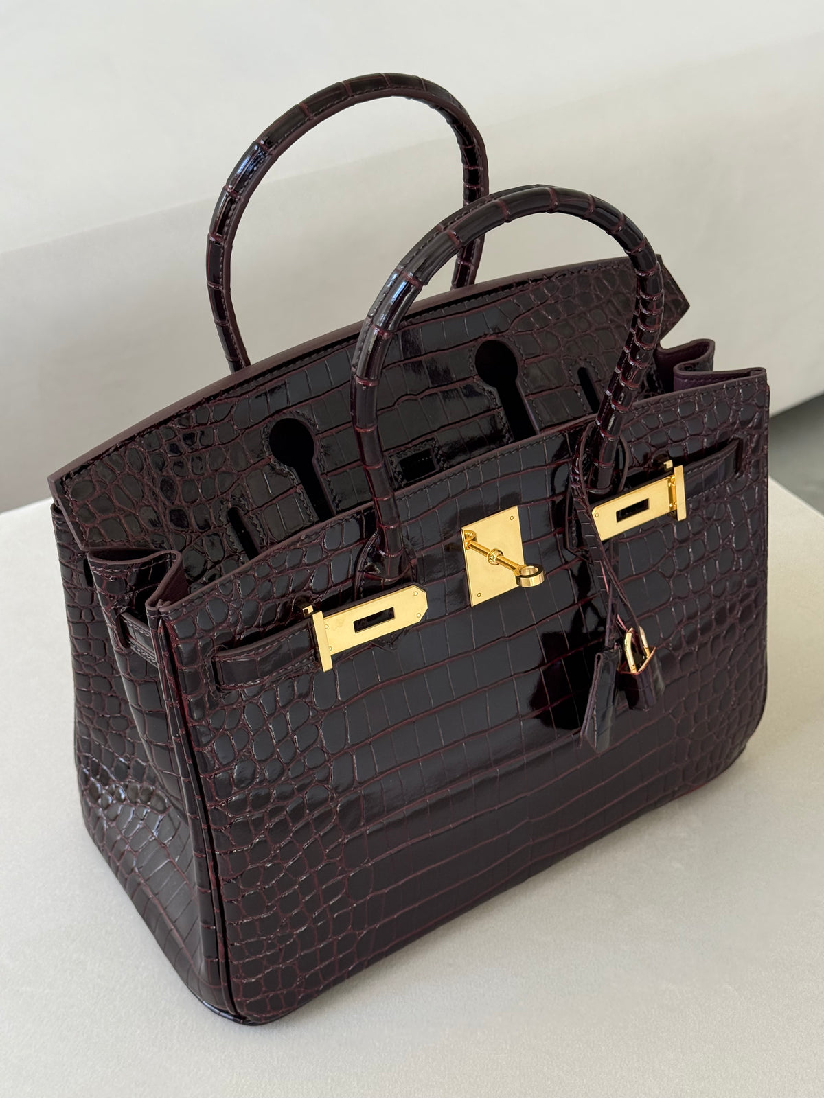 Jade Croco Bag