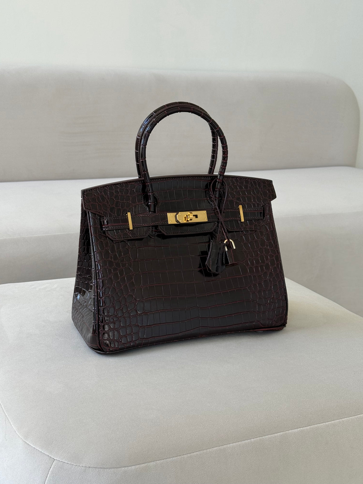 Jade Croco Bag