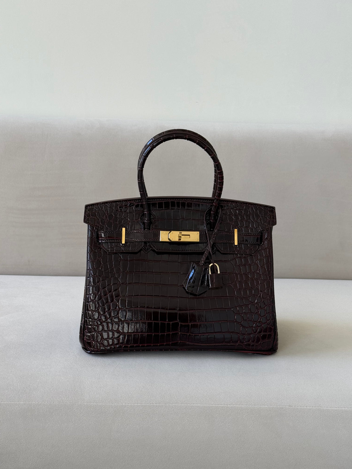 Jade Croco Bag