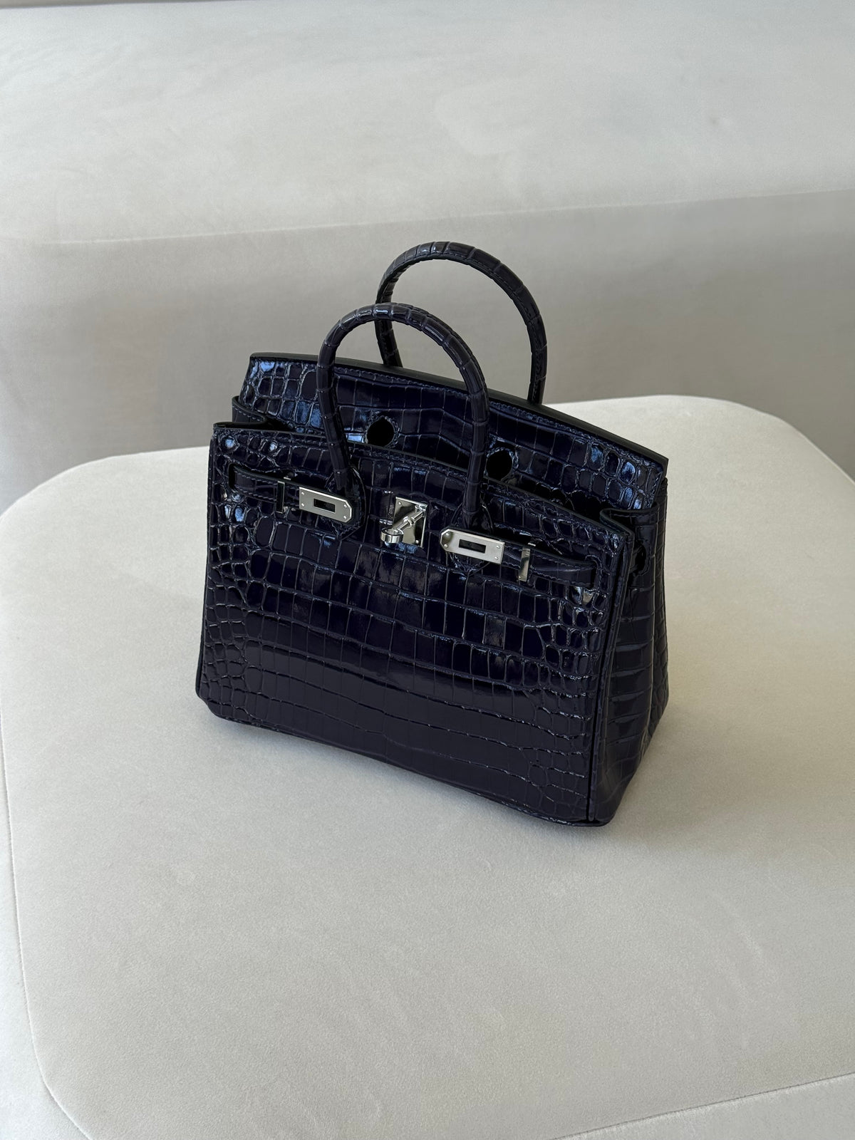 Jade Croco Bag